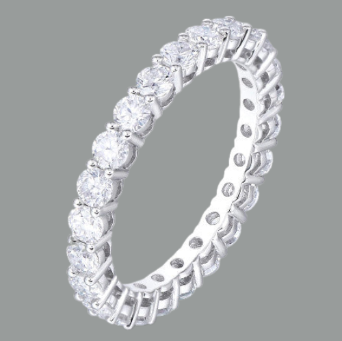 1.45ct Full Eternity Ring, Wedding Band